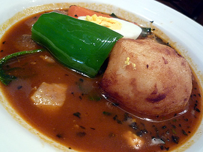 渋谷でスープカレーランチ スープカレー心